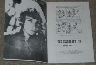 The Telegraph 10 - Bob Dylan Fanzine - 1983