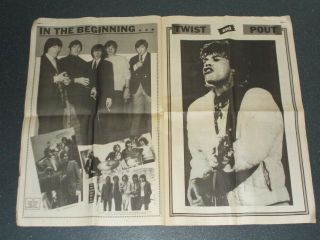 Yorkshire Eveninig Post 1982 The Rolling Stones Special Edition 15 Pages Of Pics 2