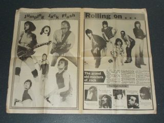 Yorkshire Eveninig Post 1982 The Rolling Stones Special Edition 15 Pages Of Pics 5