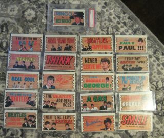 Beatles Vintage Incredibly Rare Set Of 45 