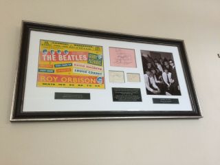 Beatles autographs 12