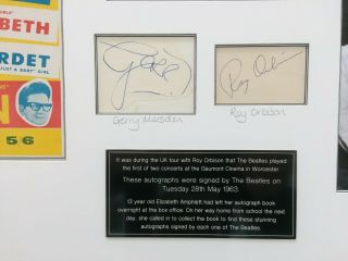 Beatles autographs 4