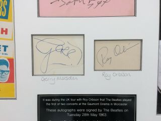 Beatles autographs 6