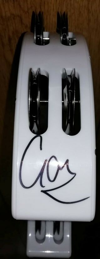 Tambourine Hand Signed By Liam Gallagher With Exact Photo Proof