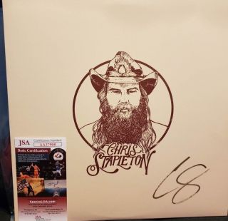 Chris Stapleton Signed Autographed Vinyl Album Jsa Certified Auto Read B