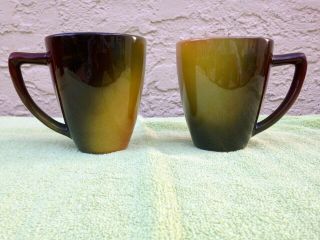 Rookwood Art Pottery Bruce Horsfall Standard Glaze Tankard and Mugs 1894 5