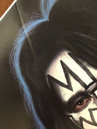 EXTREMELY RARE STORE ITEM 1978 KISS SOLO ALBUM BOARD 48”x48” SEEN IN MOVIE FOXES 9
