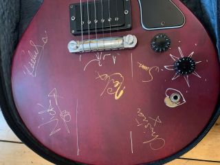 Slowdive - Gordon Smith Guitar,  signed 3