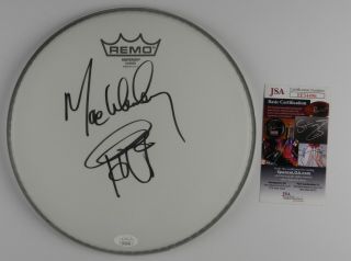 Max Weinberg Autograph Signed JSA Drumhead Bruce Springsteen E Street Band 3