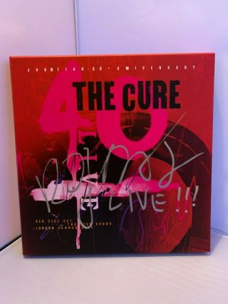 The Cure - 40th Anniversary Box Set - Signed By Robert Smith