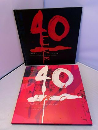 The Cure - 40th Anniversary Box Set Signed by Robert Smith 2