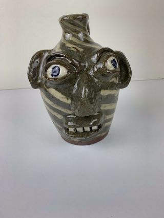 Burlon Craig Face Jug - North Carolina Folk Art Pottery