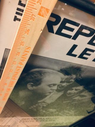 The REPLACEMENTS “LET IT BE” Promo Poster RARE TWIN TONE RECORDS 4