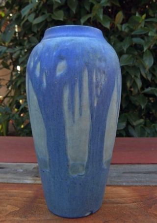Newcomb College Pottery Sadie Irvine Moss & Moon Vase 1931 2