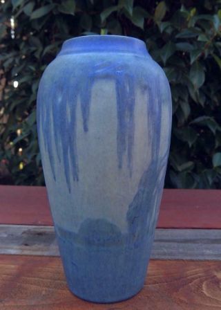 Newcomb College Pottery Sadie Irvine Moss & Moon Vase 1931 3