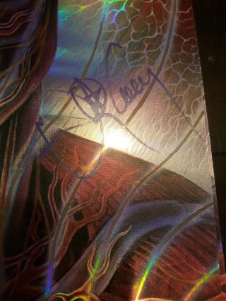 Tool SIGNED Concert Poster 11/16/2019 Prudential Center Newark,  NJ Autographed 3
