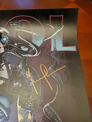 Tool 2019 Tour Poster Autographed Signed Boston 137 of 650 4