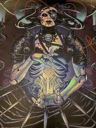 Tool 2019 Tour Poster Autographed Signed Boston 137 of 650 6