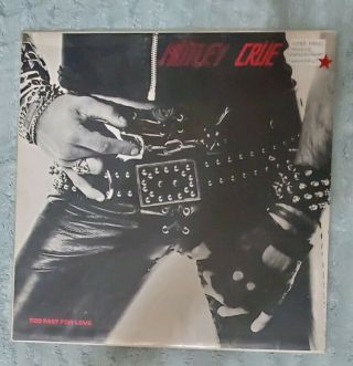 Motley Crue - Too Fast For Love - Leathur Records - - - See Below