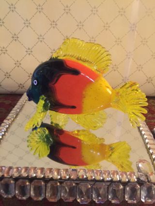 Tina Cooper Australian Studio Art glass Fish Sculpture 2