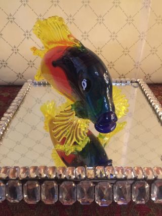 Tina Cooper Australian Studio Art glass Fish Sculpture 3