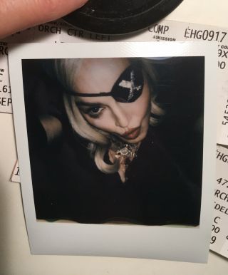 Madame x Madonna Selfie Polaroid 6