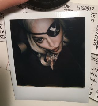 Madame x Madonna Selfie Polaroid 7