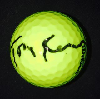 Tom Kenny Autographed Signed Sponge Bob Psa/dna Golf Ball