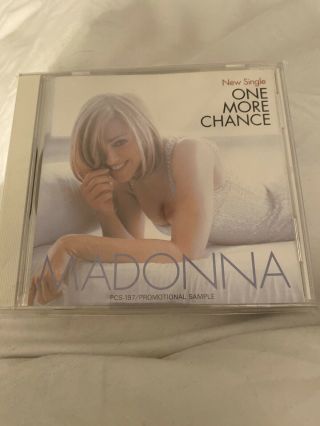Madonna One More Chance 1 Track Japan Promo Cd