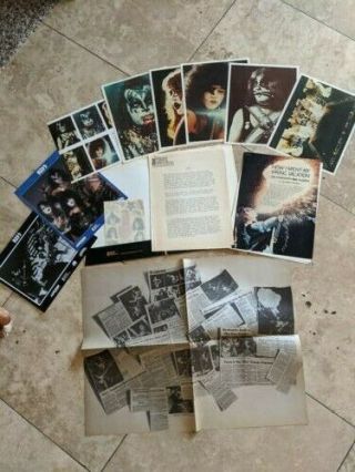 L@@K 1977 KISS PRESS KIT ALIVE II COMPLETE AUCOIN WITH PHOTO SET 2