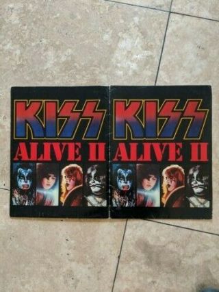 L@@K 1977 KISS PRESS KIT ALIVE II COMPLETE AUCOIN WITH PHOTO SET 8