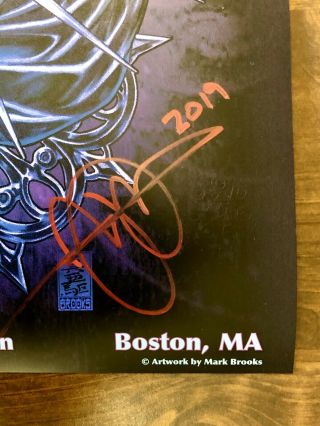 Tool Poster 2019 Boston Limited Edition Signed And Numbered Fast 2