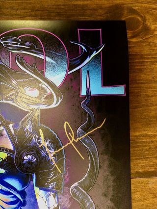 Tool Poster 2019 Boston Limited Edition Signed And Numbered Fast 5