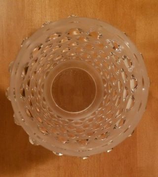 Lalique Crystal Mossi Vase 1220700 Retails for $2800 Signed & Authentic 4