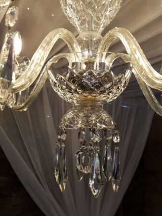 Waterford Comeragh 5 - Arm Crystal Chandelier,  1960 ' s, 7