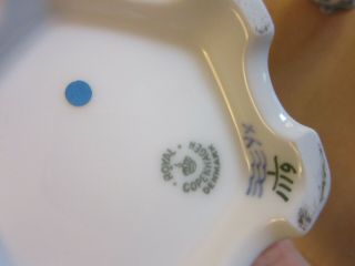Royal Copenhagen Tea Set Blue Fluted Full Lace w Face 1119 Tea pot creamer Sugar 6