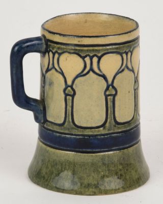 Newcomb College High Gloss Early Rare Small Mug 1906