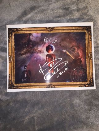 Kid Cudi Scott Mescudi Signed Autograph Man On The Moon 8x10 Photo