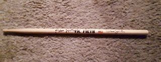 Steve Smith - Signed Signature Drumstick,  From Legendary Journey Drummer,  Proof