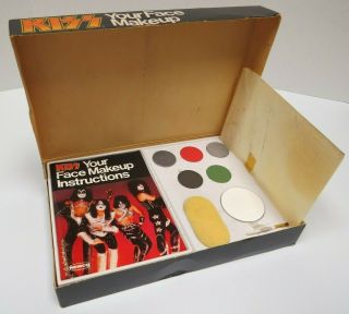 KISS VINTAGE MAKEUP KIT COMPLETE AUCOIN 1978 WATER SOLUBLE VERSION 10