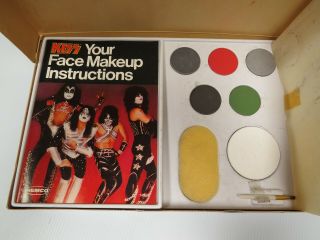 KISS VINTAGE MAKEUP KIT COMPLETE AUCOIN 1978 WATER SOLUBLE VERSION 11