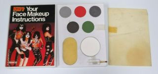 KISS VINTAGE MAKEUP KIT COMPLETE AUCOIN 1978 WATER SOLUBLE VERSION 12