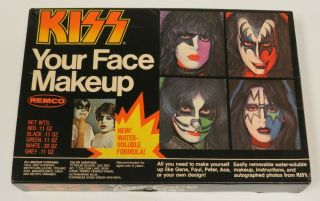 Kiss Vintage Makeup Kit Complete Aucoin 1978 Water Soluble Version