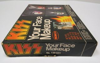 KISS VINTAGE MAKEUP KIT COMPLETE AUCOIN 1978 WATER SOLUBLE VERSION 7