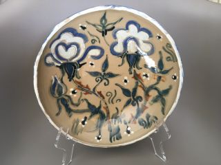 Walter Anderson Shearwater Pottery Low Bowl