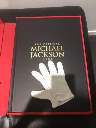 The Offical Michael Jackson Opus With A Ticket For His (this Is It Concert).