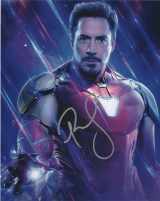 Robert Downey Jr Avengers Signed Autographed 8x10 Photo R185