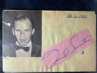 Frank Sinatra Signature 1953