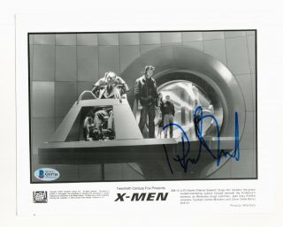 Patrick Stewart The X - Men Real Signed Authentic Autograph Photo Beckett