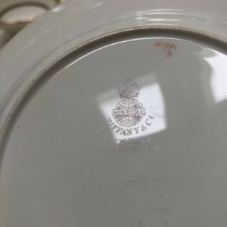 Tiffany Minton China Porcelain gold rimmed Antique Cup Saucer Plate Set 10 H1992 6